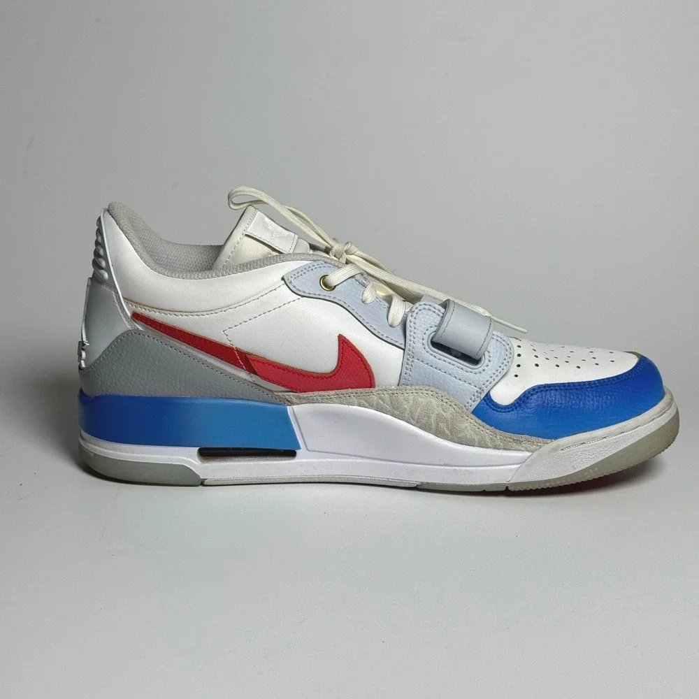 Air Jordan Mens‎ LEFT SHOE ONLY Legacy 312 Low Size 12 White Red Blue FN8902-161